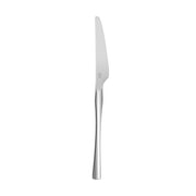 Reserve by Libbey 814 Euro Sleek Stainless Steel Dinner Spoon, Silver, 12/Case - 8 3/8" Dessert Knife