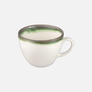 Heart & Soul Perfect Match Porcelain Cup, 7 oz., 6/Case - Avocado