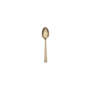 Reserve by Libbey 902 Santorini Stainless Steel Teaspoon, Gold - 4 3/8" Demitasse Spoon 12/Case