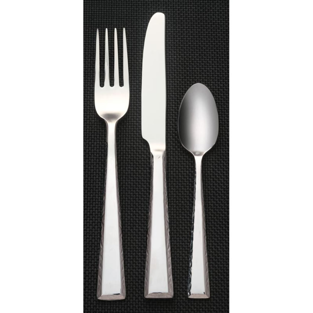 Libbey 926 Conde Stainless Steel Teaspoon, Silver - 4 3/8" Demitasse Spoon 12/Case