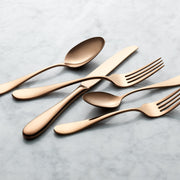 Reserve by Libbey 939 Santa Cruz Stainless Steel Teaspoon, Copper, 12/Case - photo 2