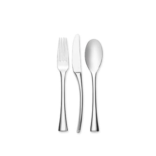 Reserve by Libbey 944 Lucine Stainless Steel Teaspoon, Silver, 12/Case - 6 1/2" Cocktail Fork