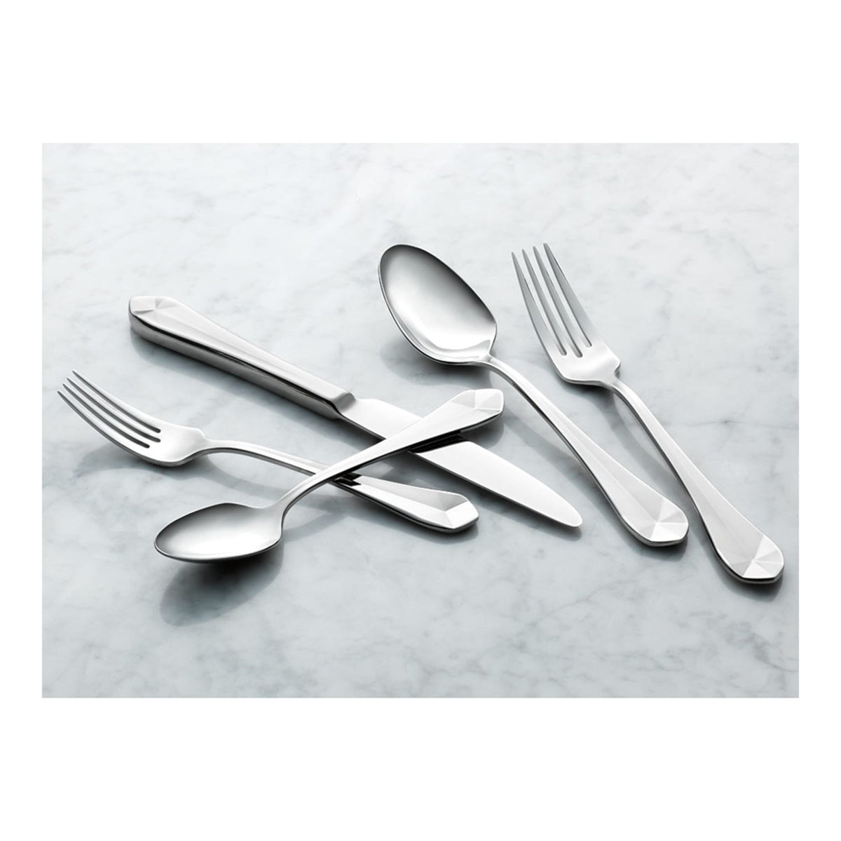 Reserve by Libbey 945 Audrey Stainless Steel Teaspoon, Silver - 6 7/8" Teaspoon 12/Case