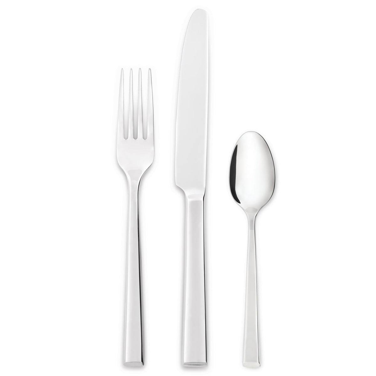 Reserve by Libbey 947 Santorini Stainless Steel Teaspoon, Silver, 12/Case - 5 1/2" Cocktail Fork
