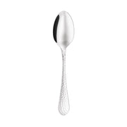 Reserve by Libbey 949 Tessellate Stainless Steel Teaspoon, Silver, 12/Case - 6 5/8" Dessert Spoon