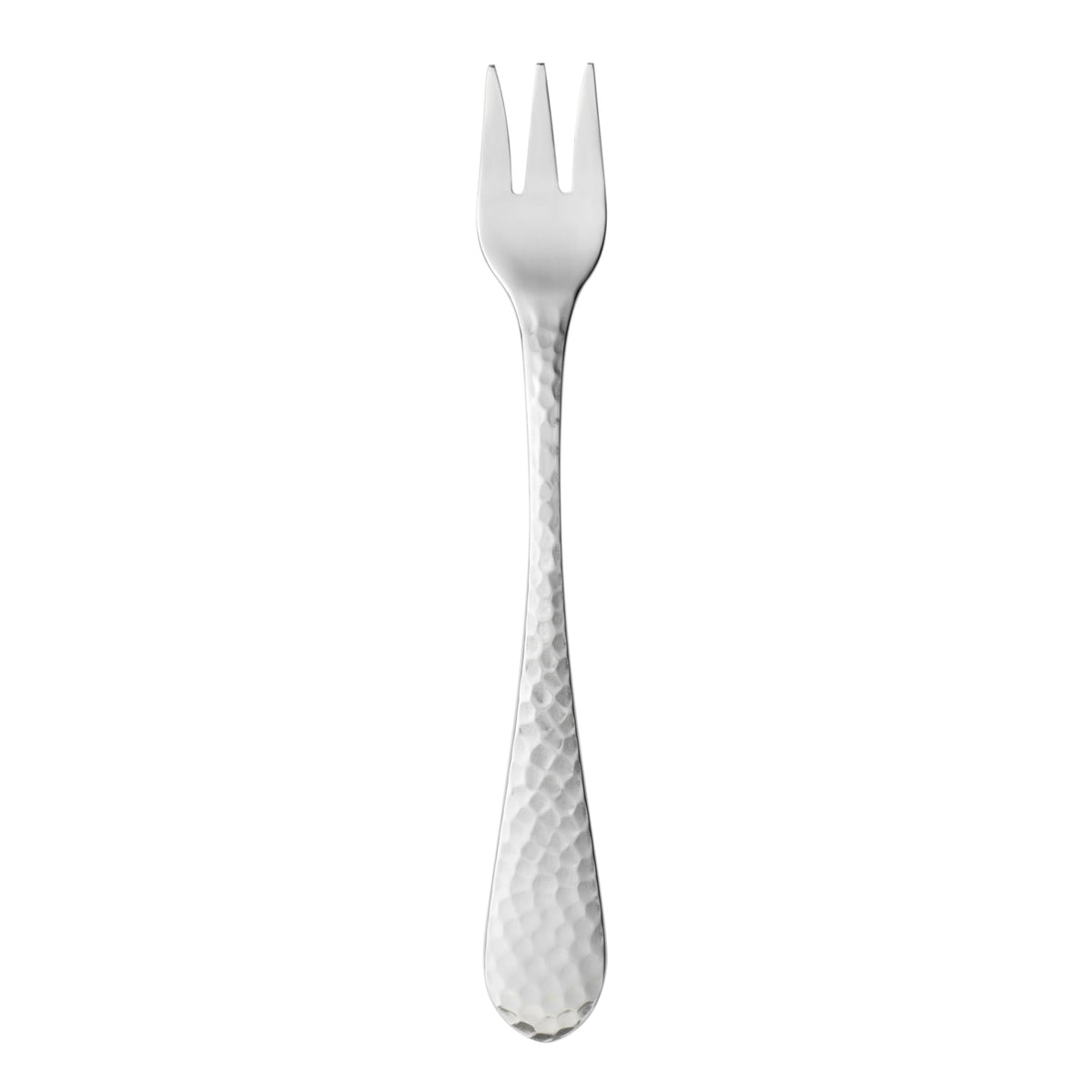 Reserve by Libbey 949 Tessellate Stainless Steel Teaspoon, Silver, 12/Case - 5 3/8" Cocktail Fork