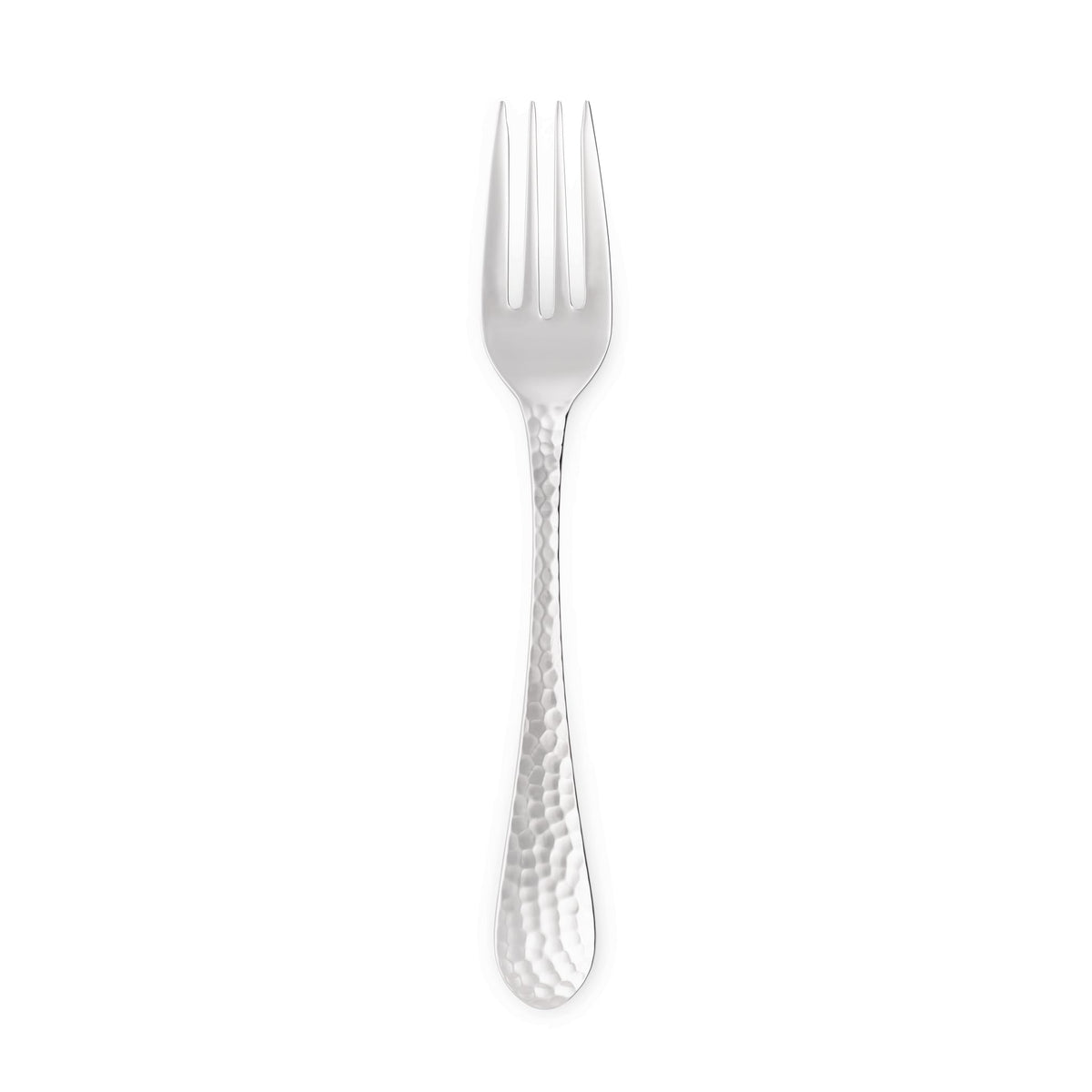 Reserve by Libbey 949 Tessellate Stainless Steel Teaspoon, Silver, 12/Case - 6 7/8" Salad Fork