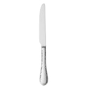 Reserve by Libbey 949 Tessellate Stainless Steel Teaspoon, Silver, 12/Case - 9 3/4" Hollow-Handle Dinner Knife