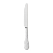 Reserve by Libbey 949 Tessellate Stainless Steel Teaspoon, Silver, 12/Case - 9 3/4" Solid-Handle Dinner Knife