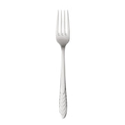 Reserve by Libbey 950 Caparica Stainless Steel Teaspoon, Silver, 12/Case - 7 5/16" Salad Dessert Fork