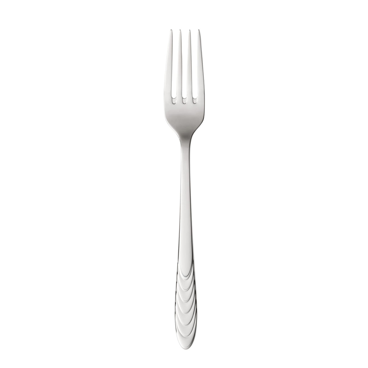Reserve by Libbey 950 Caparica Stainless Steel Teaspoon, Silver, 12/Case - 7 5/16" Salad Dessert Fork