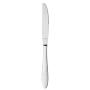 Reserve by Libbey 950 Caparica Stainless Steel Teaspoon, Silver, 12/Case - 9 7/16" Dinner Knife