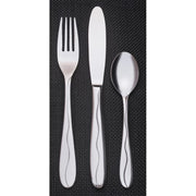 Libbey 973 Cantina Stainless Steel Teaspoon, Silver, 36/Case - 7" Salad Fork