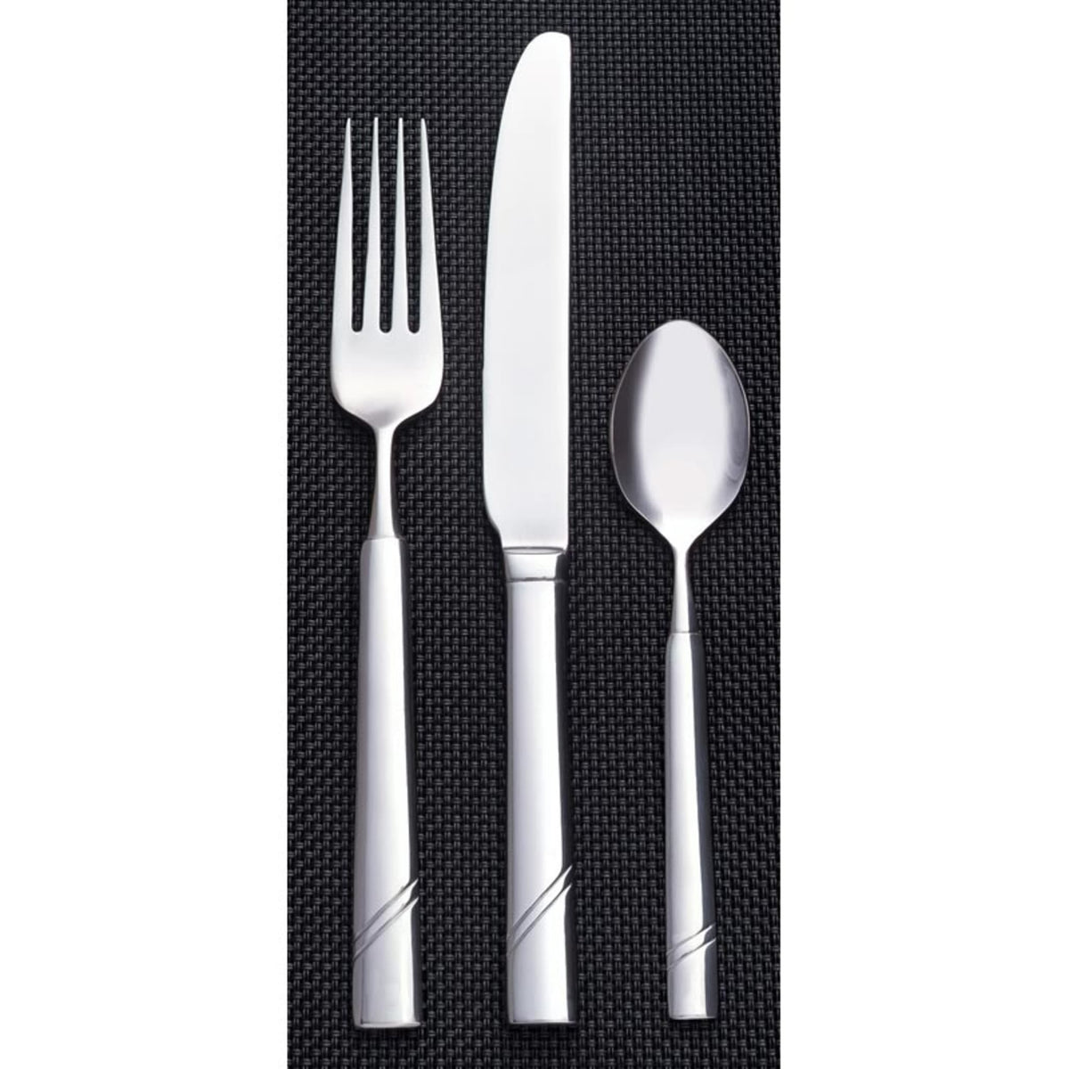 Libbey 988 Zephyr Stainless Steel Teaspoon, Silver, 36/Case - 6 1/4" Teaspoon
