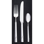 Libbey 988 Zephyr Stainless Steel Teaspoon, Silver, 36/Case - 6 7/8" Salad Fork