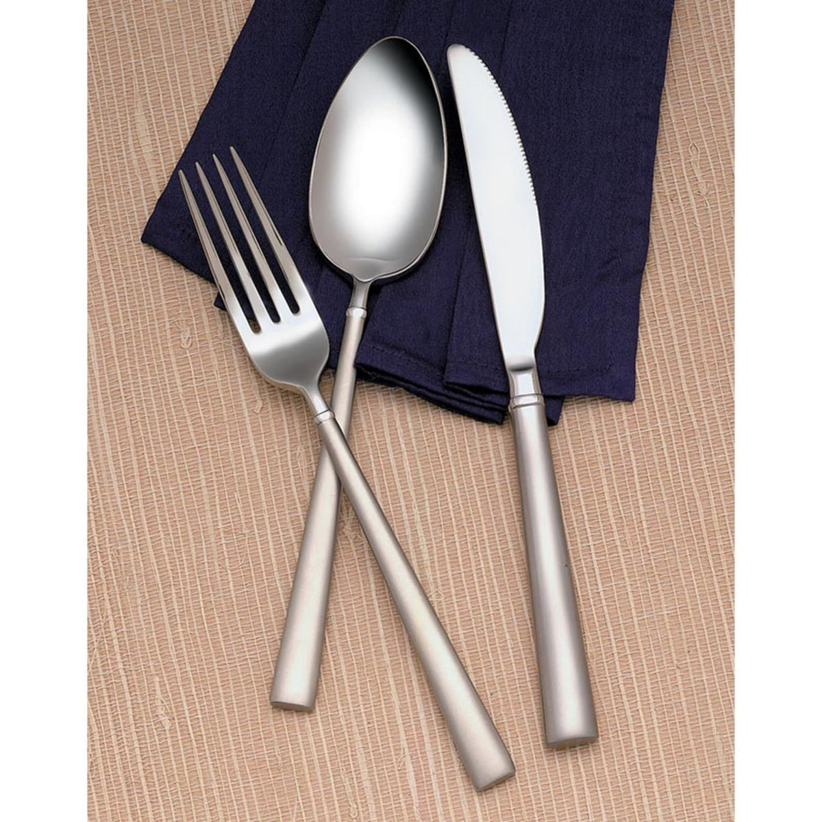 Libbey 992 Cimarron Stainless Steel Teaspoon, Silver, 36/Case - 4 1/2"