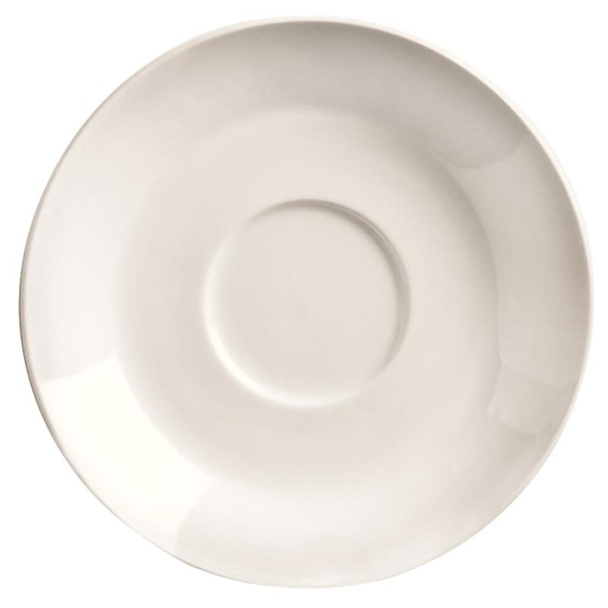 Libbey Basics Porcelain Espresso Saucer, 36/Case - 4 1/2"