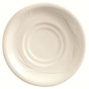 Libbey END-15 Endurance China Saucer, 5 1/2" Diameter, Ivory, 36/Case - Default Title