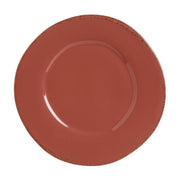 Libbey FH-504R Farmhouse Porcelain Plate, 12" Diameter, Red, 12/Case - Default Title
