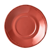 Libbey Farmhouse Porcelain Saucer, 6 1/4" Diameter - Barn Red 36/Case