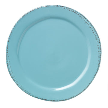 Libbey FH-602H Farmhouse Porcelain Plate, 9" Diameter, Blue, 12/Case - Default Title