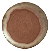 Libbey HEDON Hedonite Porcelain Plate, Brown, 12/Case - 10"