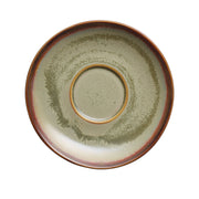 Libbey HEDON Hedonite Porcelain Saucer, 5 5/8" Diameter, 12/Case - Green
