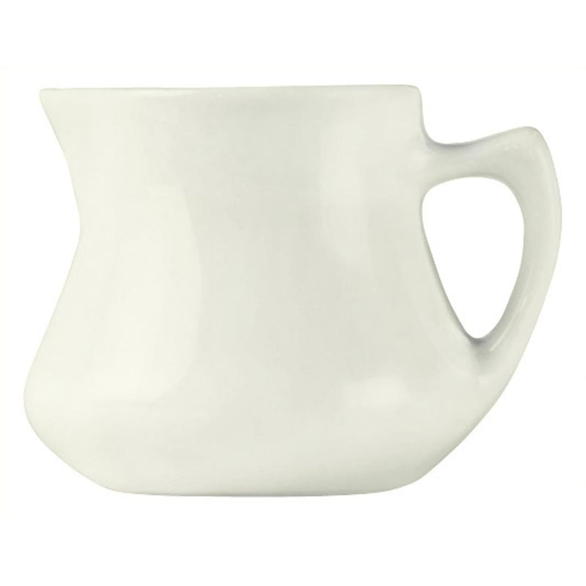 Libbey PC-4 Ultra Bright White Porcelain Creamer, 4.5 oz., 24/Case - Default Title