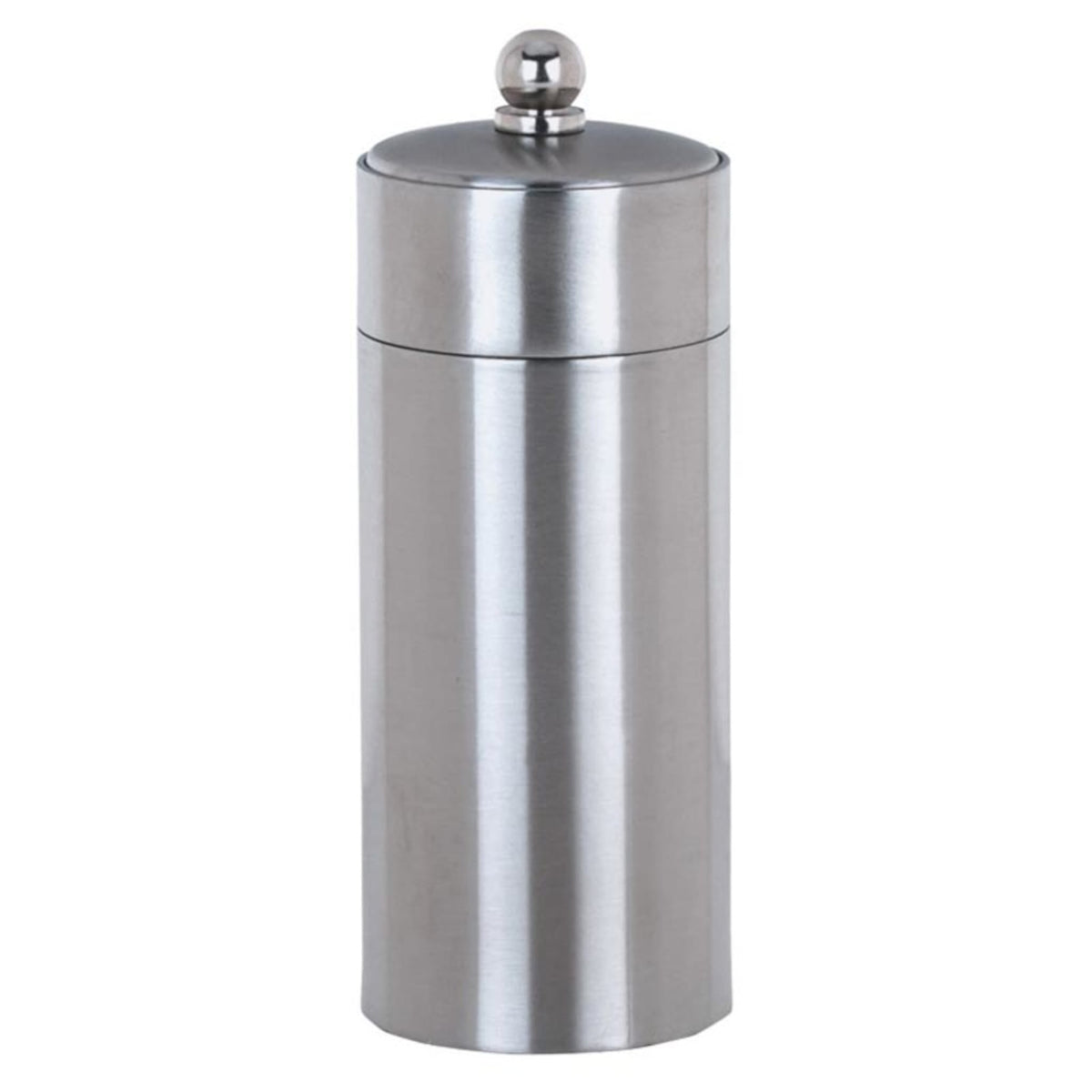 Libbey Stainless Steel Pepper Mill, 3.5 oz., Silver, 6/Case - oz. Pepper Mill