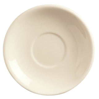 Libbey PWC-2 Stoneware Saucer, 6" Diameter, Ivory, 36/Case - Default Title