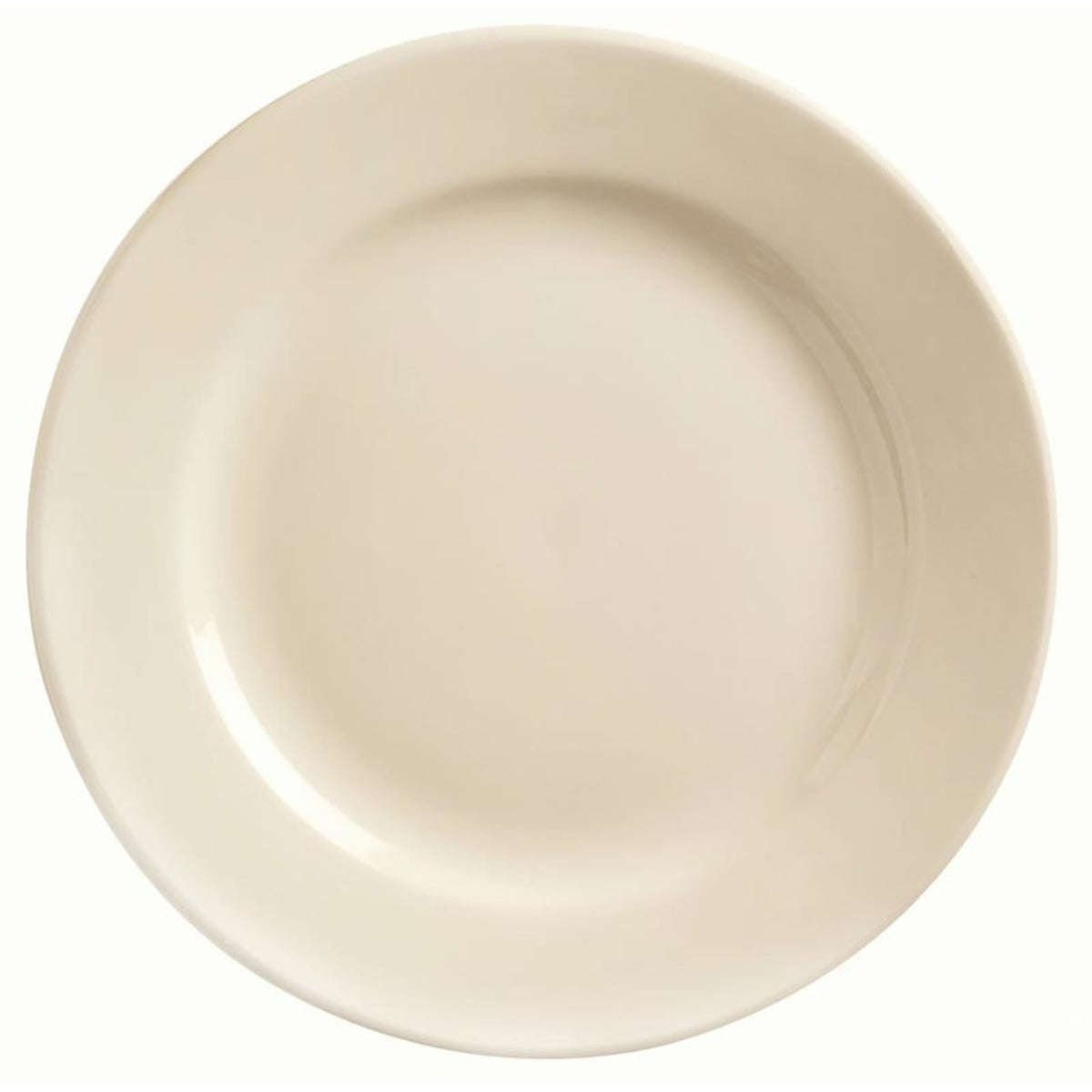 Libbey PWC Stoneware Plate, Ivory - 9 3/4"