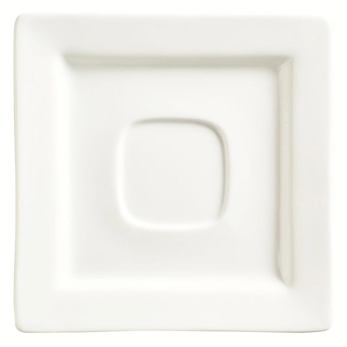 Libbey SL-2 Slate Porcelain Saucer, 5 7/8" x 5 7/8", 36/Case - Default Title