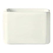 Libbey SPH-716-W Ultra Bright White Porcelain Sugar Packet Holder, 2 3/8" x 2 7/16", 48/Case - Default Title