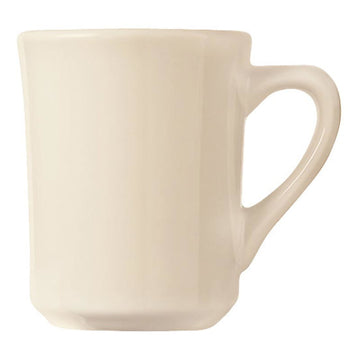 Libbey TM-8-W Stoneware Mug, 8.5 oz., Ivory, 36/Case - Default Title