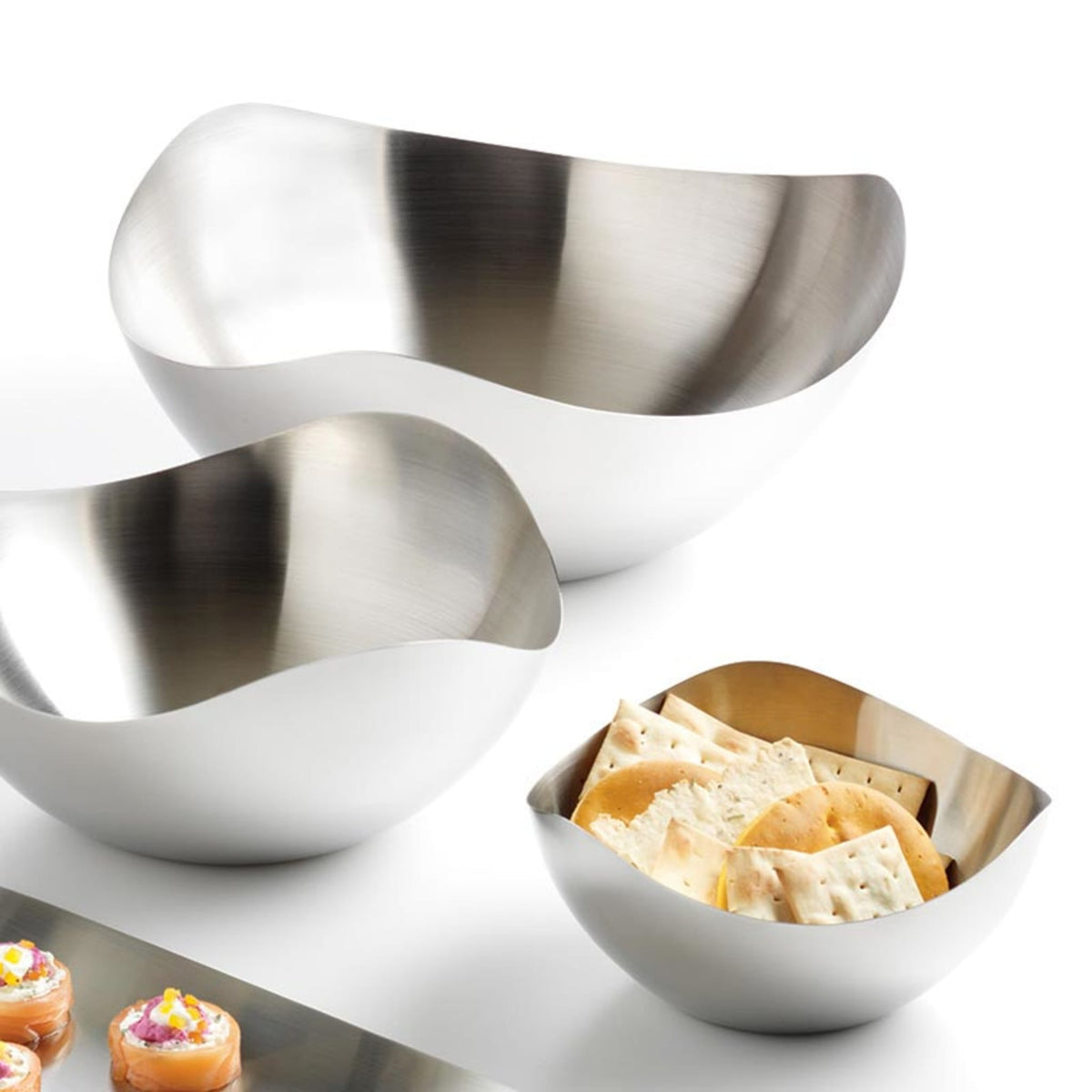 Libbey TTB-6 Stainless Steel Bowl, 35 oz., Silver - Default Title