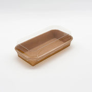 VerTerra LTD VT-PBL Paperboard Kraft Tray, 2" High, 200/Case - 8 3/4"