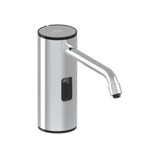 American Specialties, Inc. 10-0334 Stainless Steel Sanitizer Dispenser, 50.7 fl. oz., Silver - Bright
