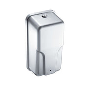 American Specialties, Inc. Stainless Steel Soap Dispenser, 33.8 fl. oz., Silver - 10 7/8"