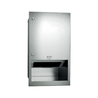 American Specialties, Inc. 10-645210A Stainless Steel Paper Towel Dispenser, 16 1/16" Wide, Silver - Default Title