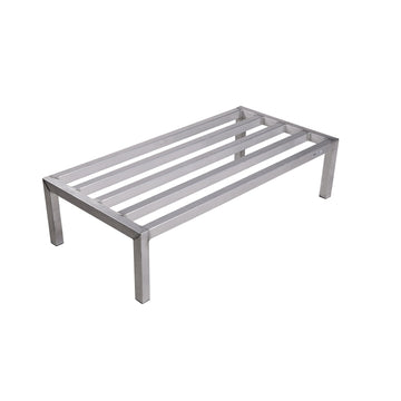 Winholt DASQ Aluminum Dunnage Rack, 20" Wide, Silver - 1,500 lb.