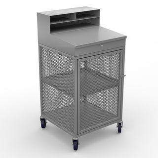 Winholt OTE-2224-GY Steel Receiving Desk, 22" Wide - Default Title