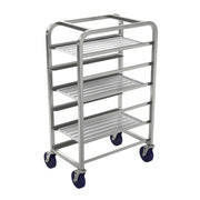 Winholt Stainless Steel Platter Cart, 15" x 26" - 6 Trays