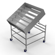 Winholt SSMIT-4848MLC/ADJ Stainless Steel Food Table, 48" Wide, Gray - Default Title