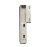 Winholt WL-21 Steel Door Locker, 12" Wide, Beige - Default Title
