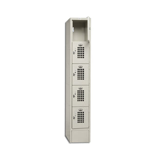 Winholt WL-55 Steel Door Locker, 12" Wide, Beige - Default Title