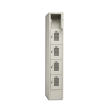 Winholt WL-55 Steel Door Locker, 12" Wide, Beige - Default Title