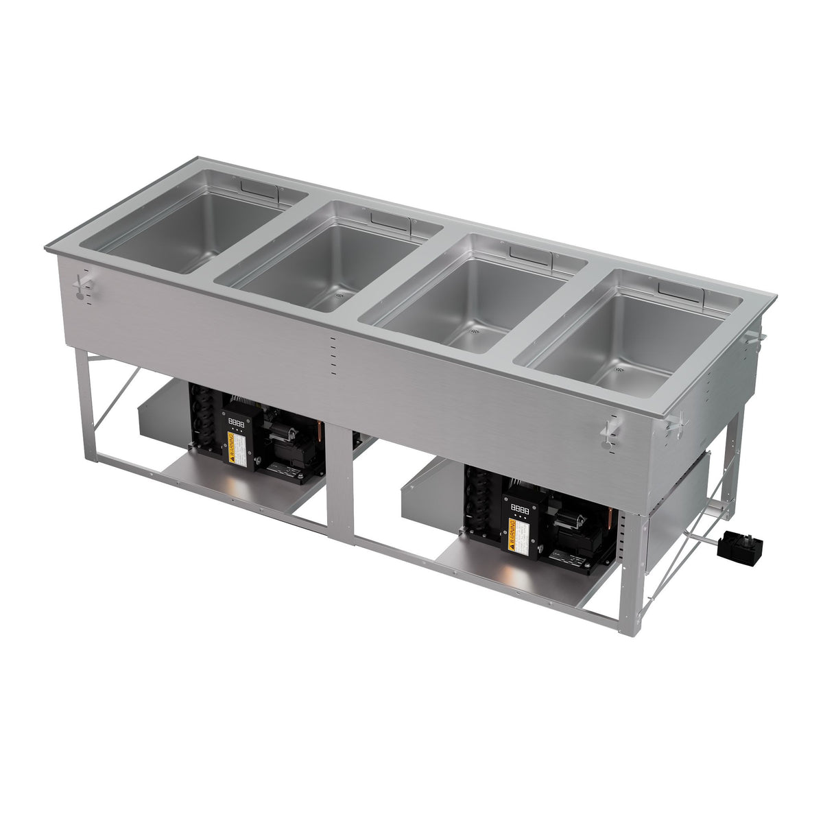 Vollrath FC-HCF-04208 Stainless Steel Food Well, Full Size, 120/208-240V - photo 2