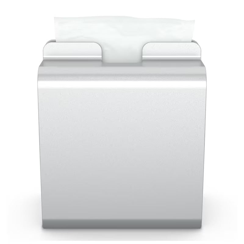 Tork 73350 Metal Napkin Dispenser, 150 Napkins, Silver - photo 2