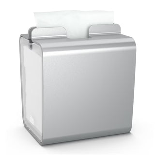 Tork 73350 Metal Napkin Dispenser, 150 Napkins, Silver - Default Title