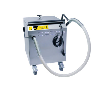 Vito Fryfilter, Inc Stainless Steel Oil Filter System, 18 1/2" Wide, 100-120V - 73 lb.